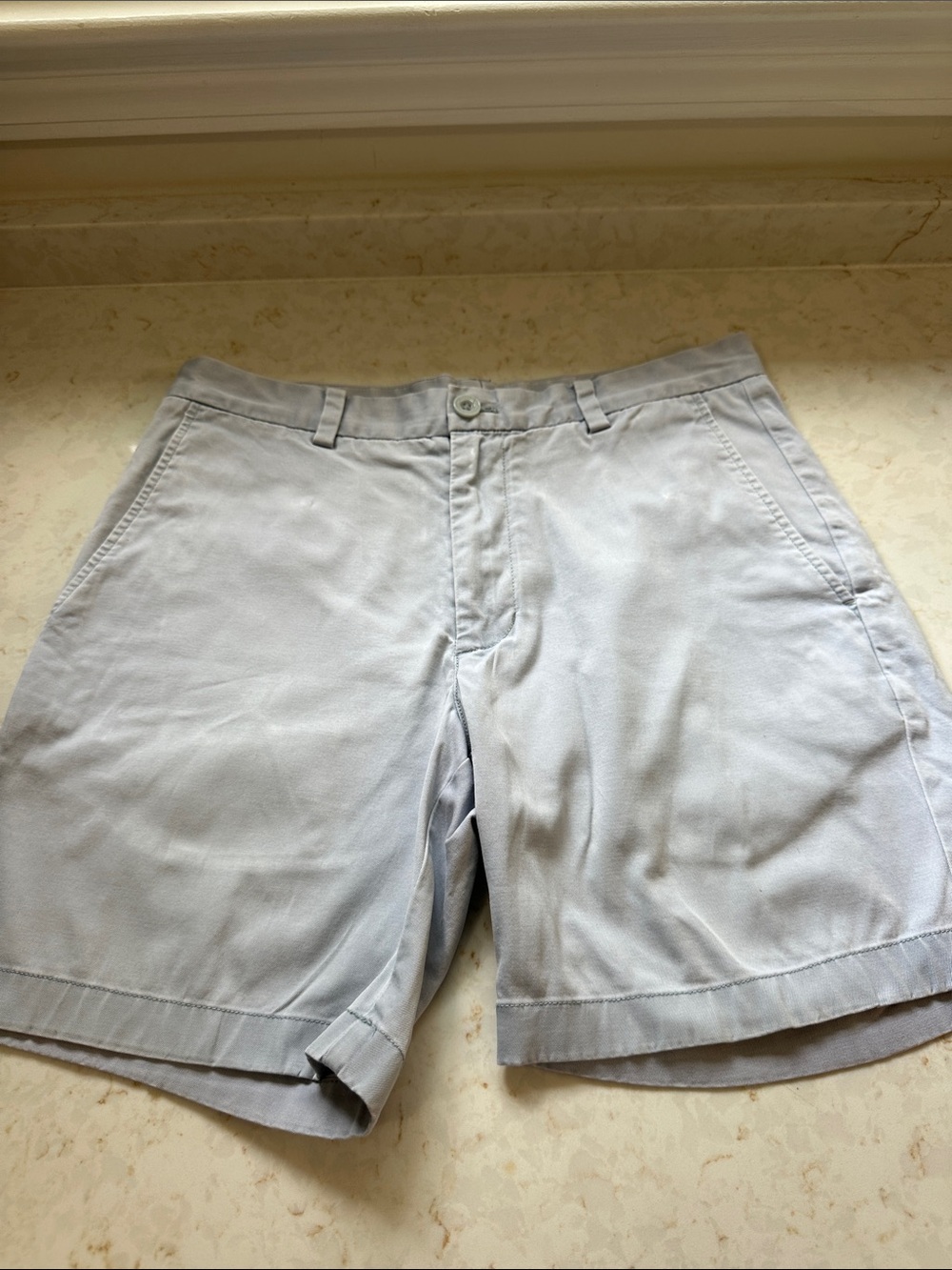 Vineyard Vines Light Blue Flat Front Men's Shorts